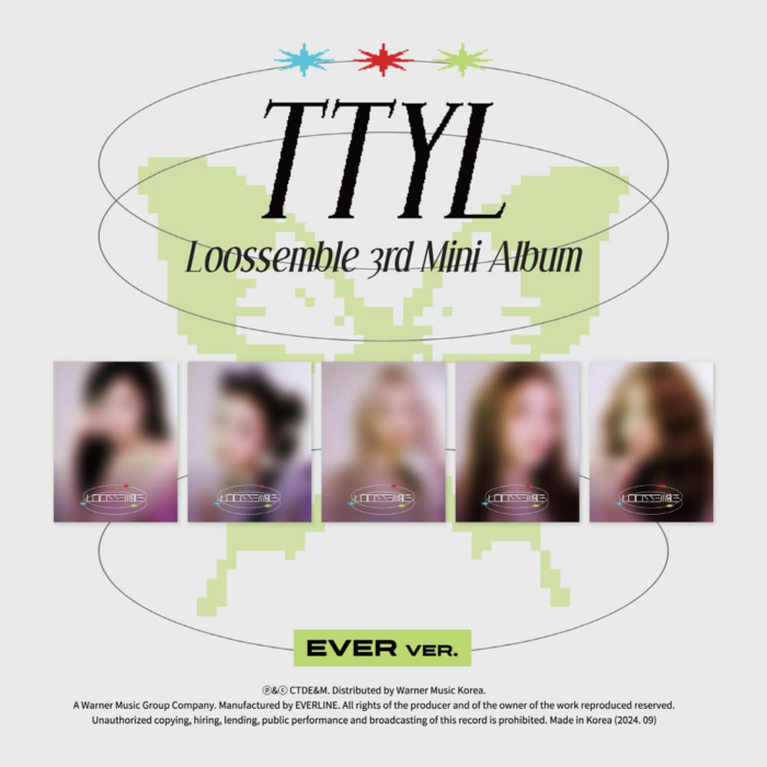 LOOSSEMBLE - TTYL 3RD MINI ALBUM (EVER MUSIC ALBUM VER)