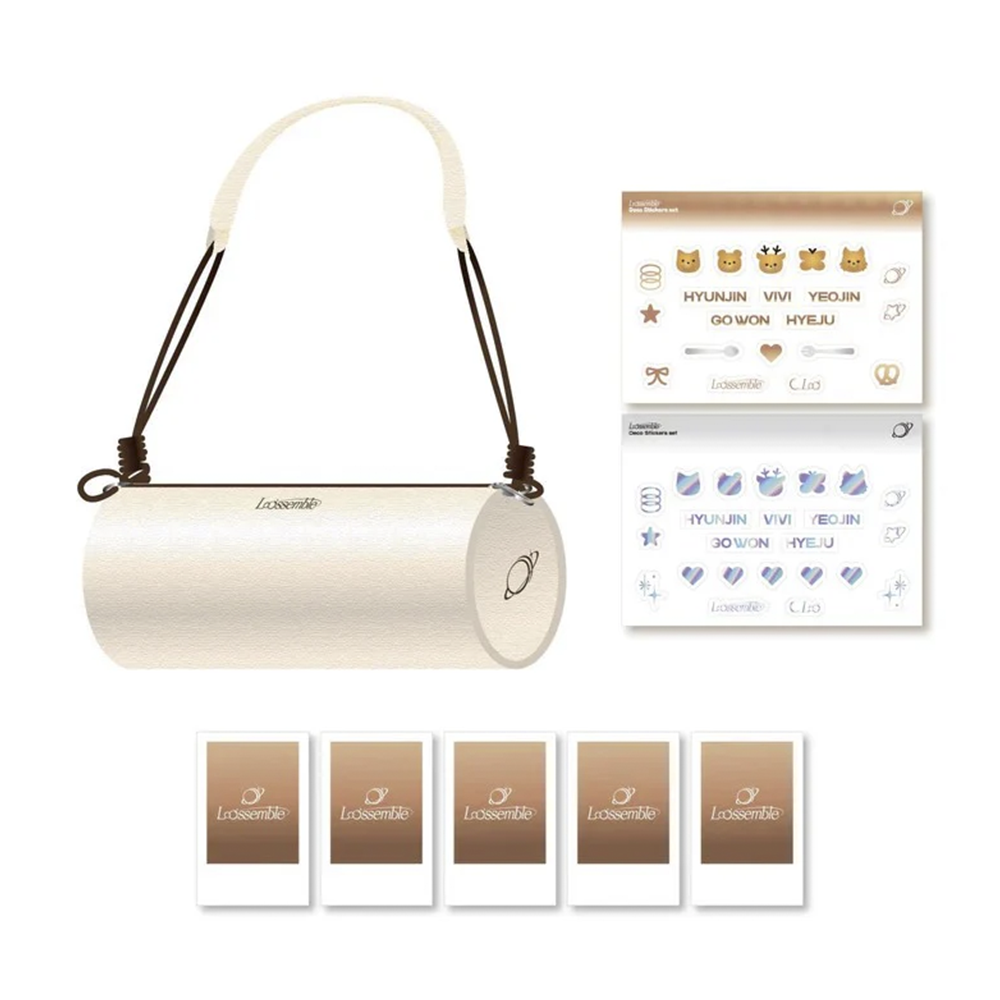 LOOSSEMBLE OFFICIAL LIGHT STICK (SHOULDER BAG + STICKERS SET)