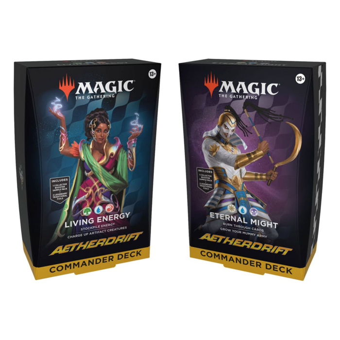 Magic the Gathering Aetherdrift Commander Deck (2 Packs)