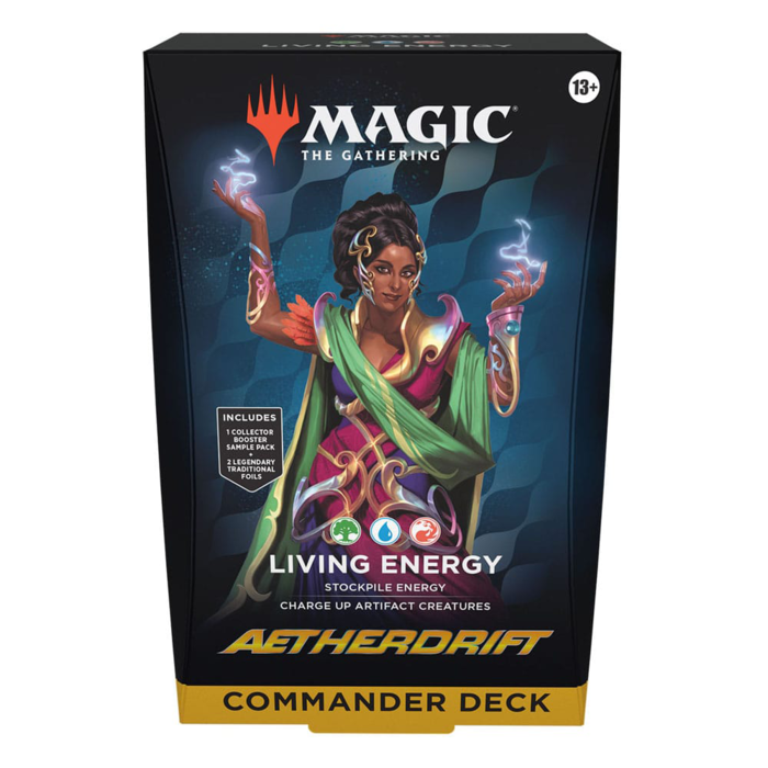 Magic the Gathering Aetherdrift Commander Deck - Living Energy