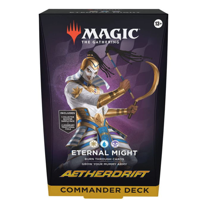 Magic the Gathering Aetherdrift Commander Deck - Eternal Might
