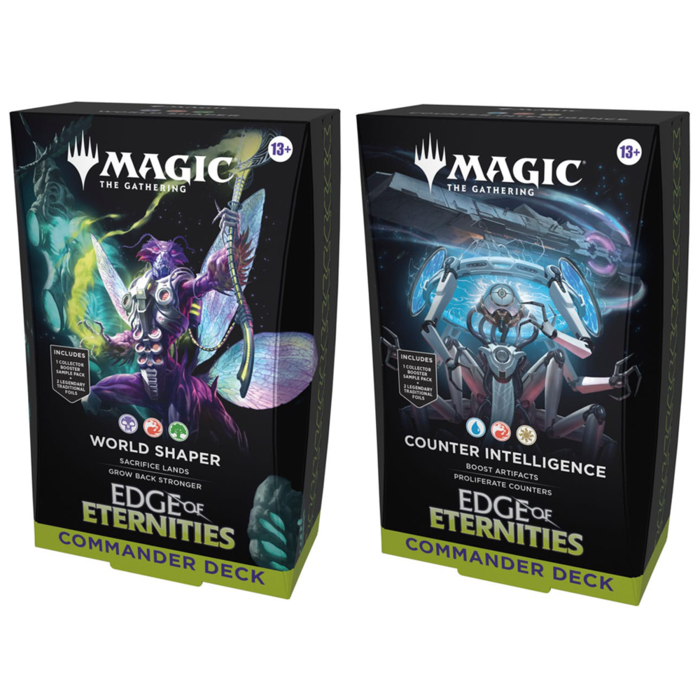 Magic the Gathering Edge of Eternities Commander Decks (Set of 2 Decks)