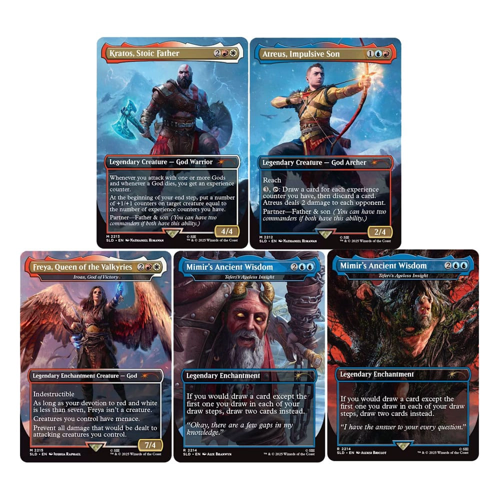 Magic the Gathering Secret Lair x PlayStation God of War: Norse