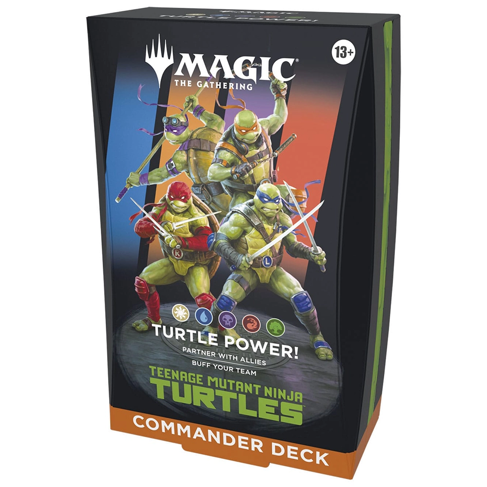 Magic the Gathering Teenage Mutant Ninja Turtles Commander Deck