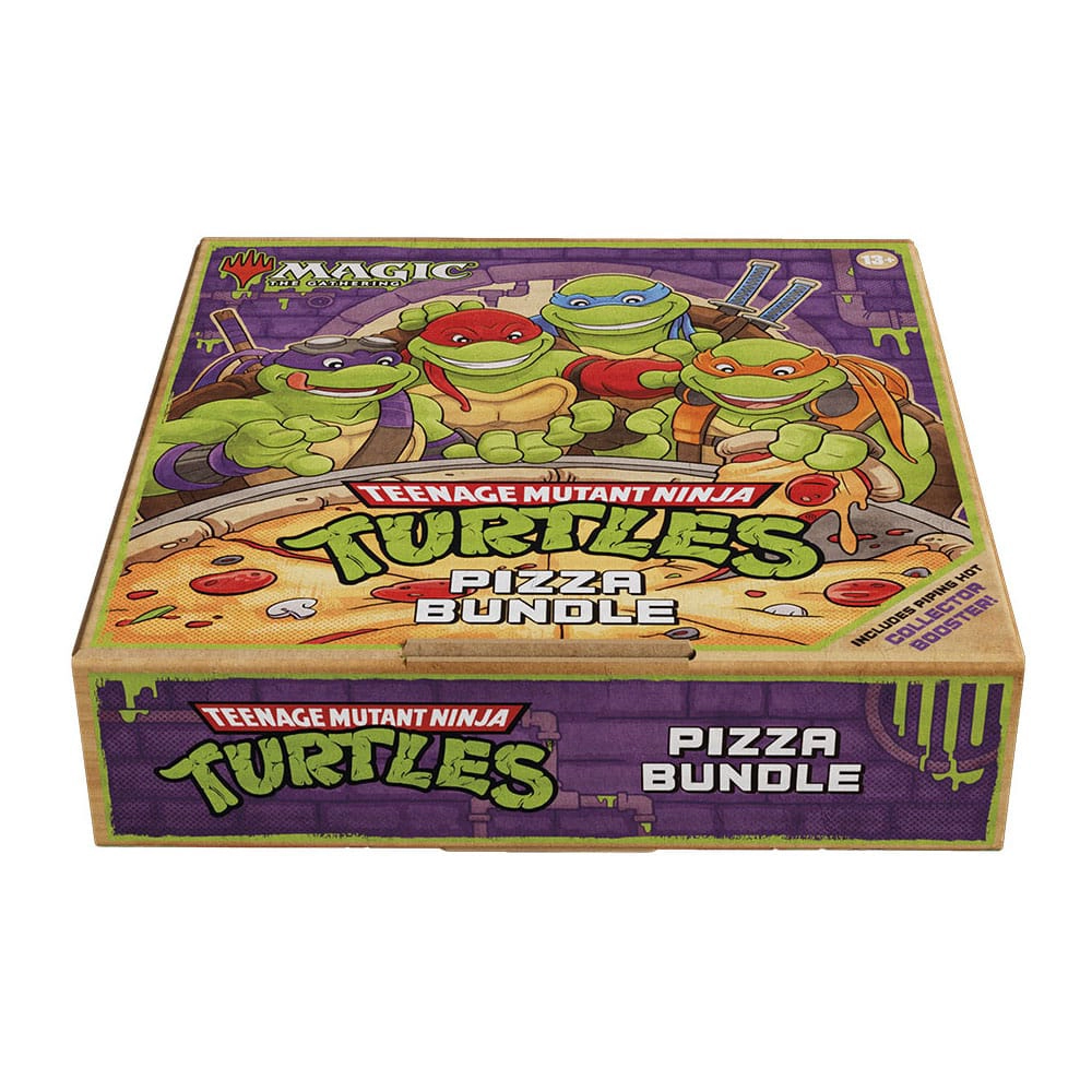 Magic the Gathering Teenage Mutant Ninja Turtles Pizza Bundle 0