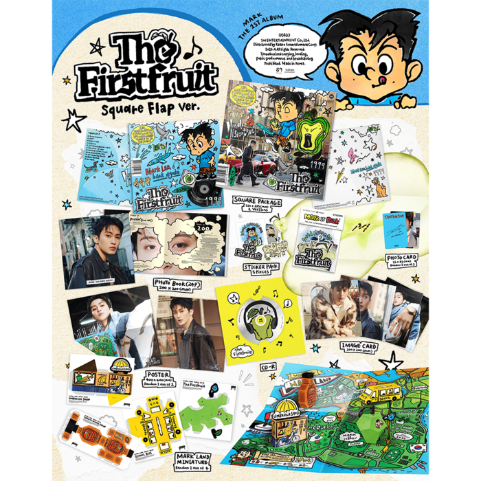 MARK (NCT) - THE FIRSTFRUIT (SQUARE FLAP VER)