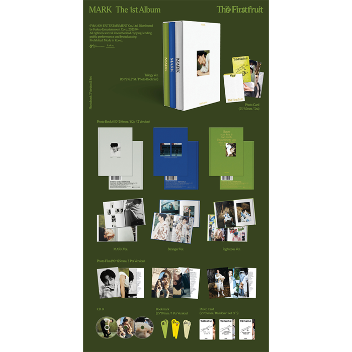 MARK (NCT) - THE FIRSTFRUIT (PHOTOBOOK VER)