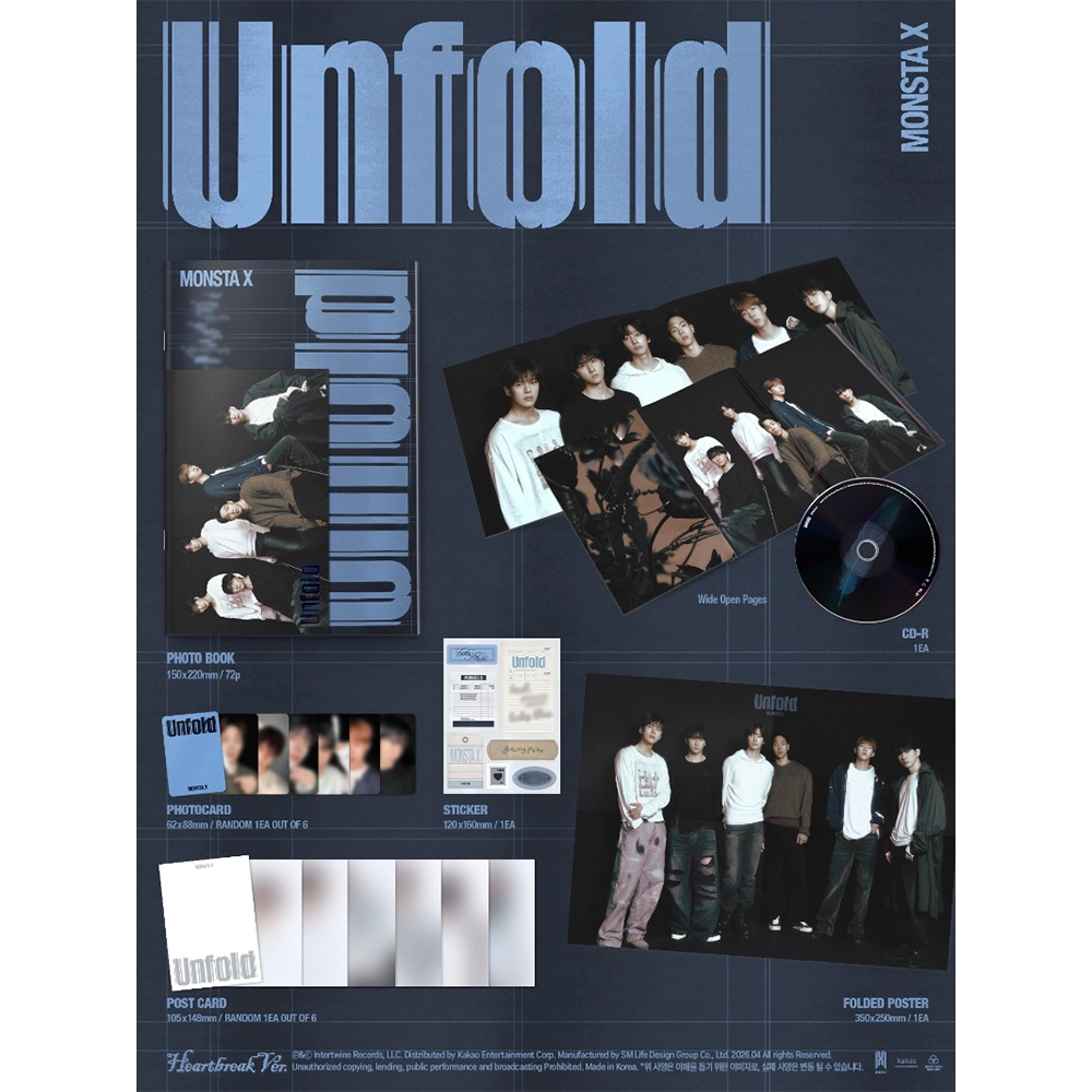 MONSTA X - UNFOLD