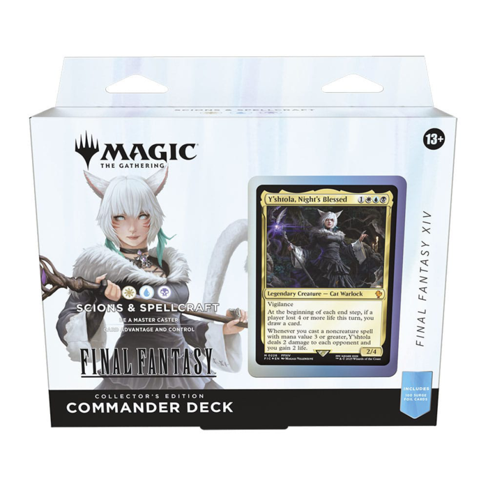 Magic the Gathering Final Fantasy Collector's Edition Commander Decks (Set of 4 Decks)