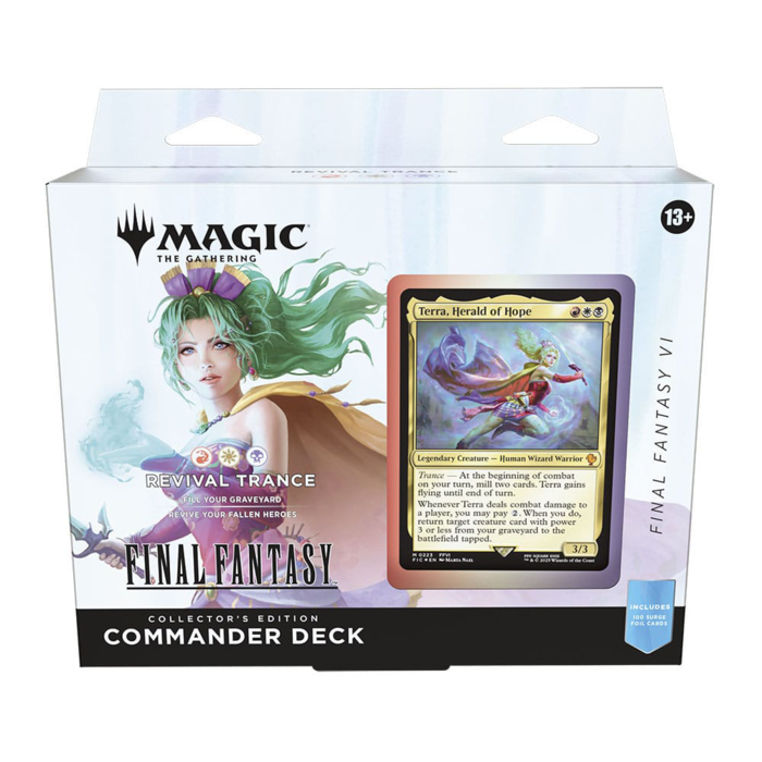 Magic the Gathering Final Fantasy Collector's Edition Commander Deck - Revival Trance