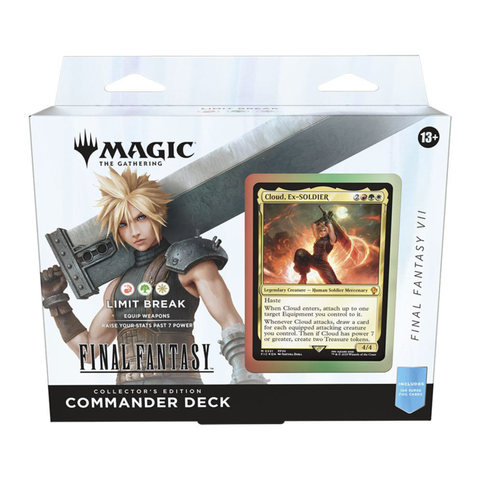 Magic the Gathering Final Fantasy Collector's Edition Commander Deck - Limit Break