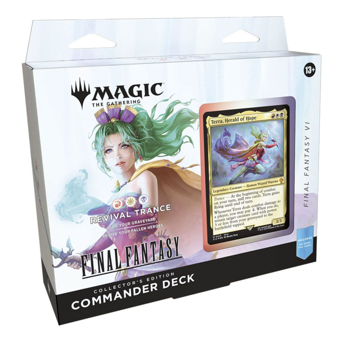 Magic the Gathering Final Fantasy Collector's Edition Commander Deck - Revival Trance