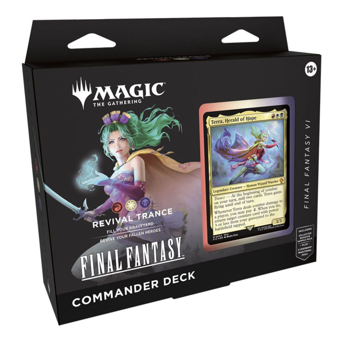 Magic the Gathering Final Fantasy Commander Deck - Revival Trance