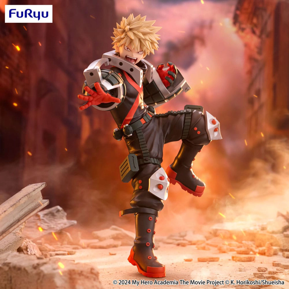 My Hero Academia: You're Next Trio-Try-iT PVC Statue Katsuki Bakugo 21 cm 3