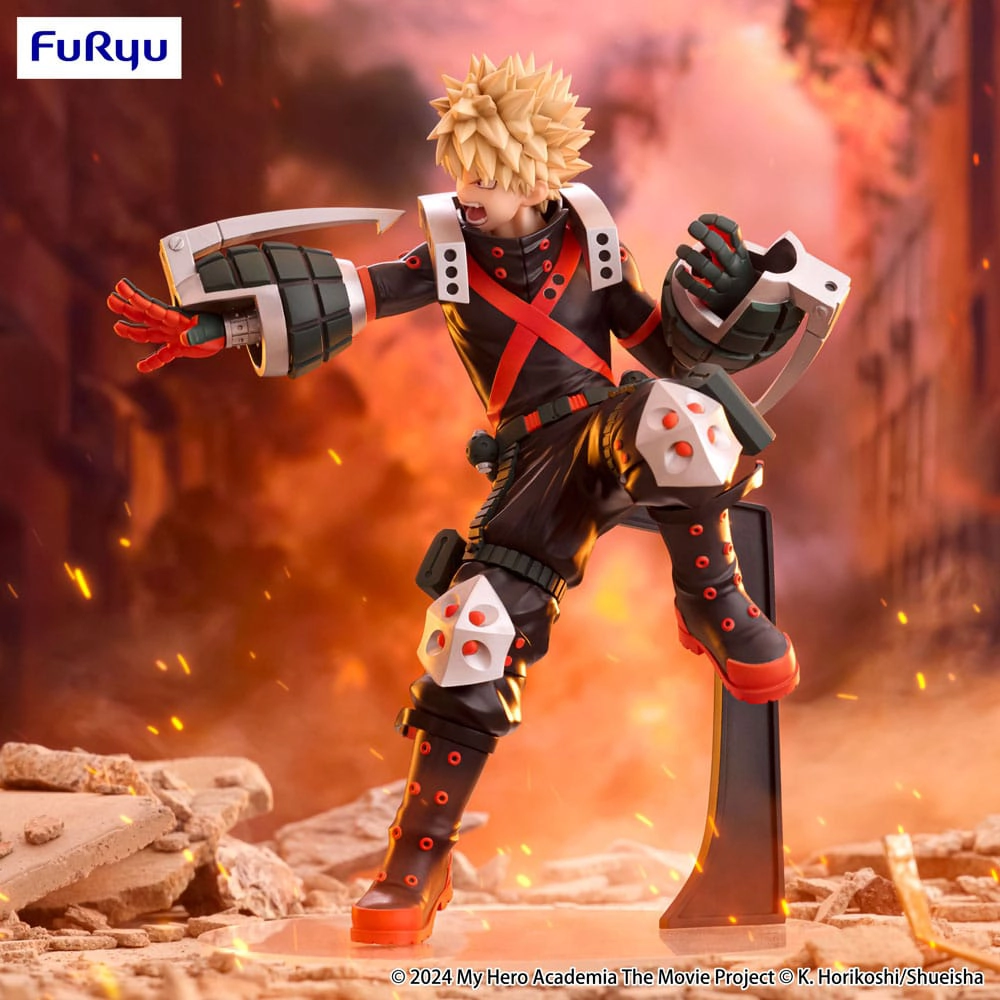 My Hero Academia: You're Next Trio-Try-iT PVC Statue Katsuki Bakugo 21 cm 4