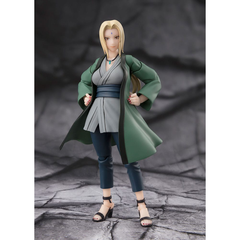 Naruto S.H. Figuarts Action Figure Tsunade The Legendary Medical Ninja 14 cm 0