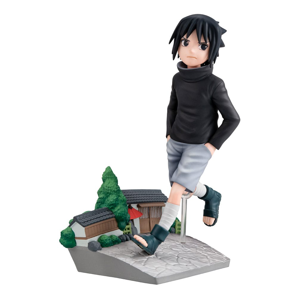 Naruto Shippuden G.E.M. Series PVC Statue Sasuke Uchiha GO! 14 cm (with gift) 0