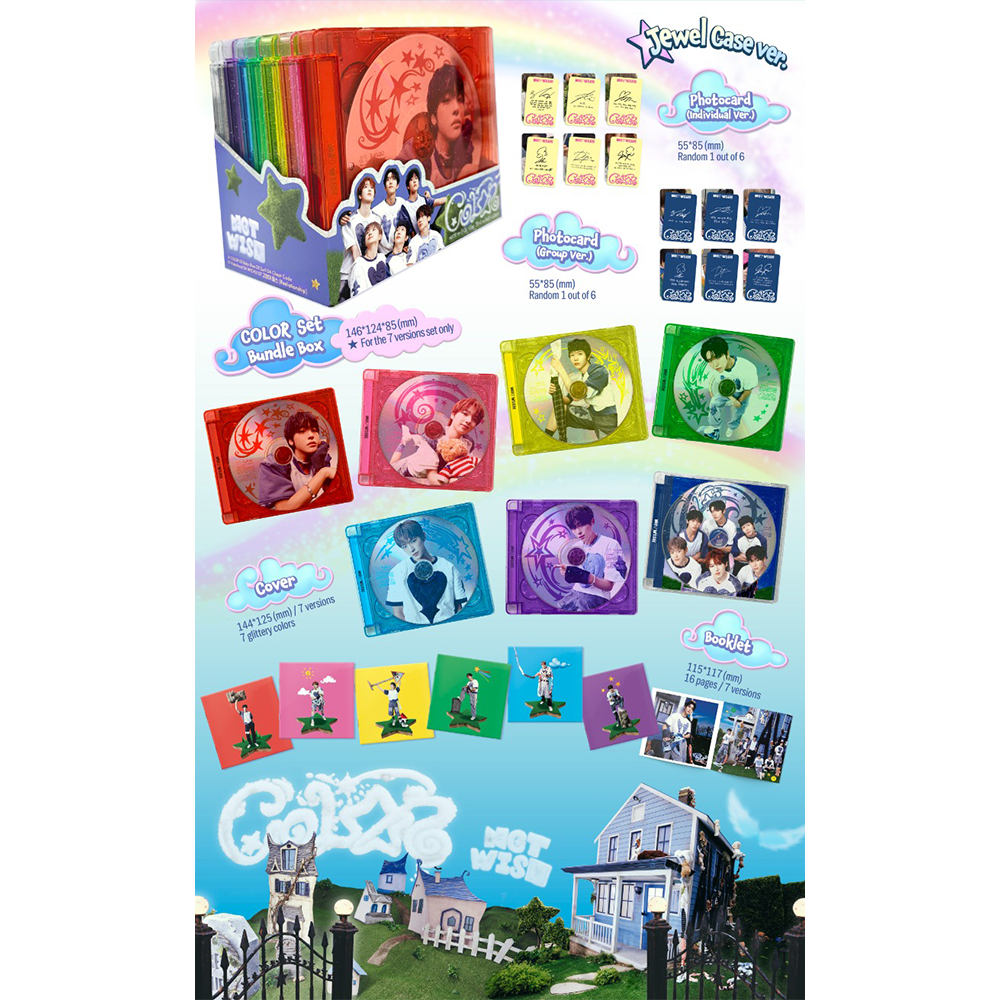NCT WISH - COLOR (JEWEL CASE VER)