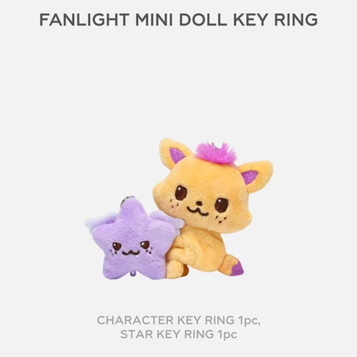 NCT WISH - FANLIGHT MINI DOLL KEY RING (ASIA TOUR LOG IN MD)