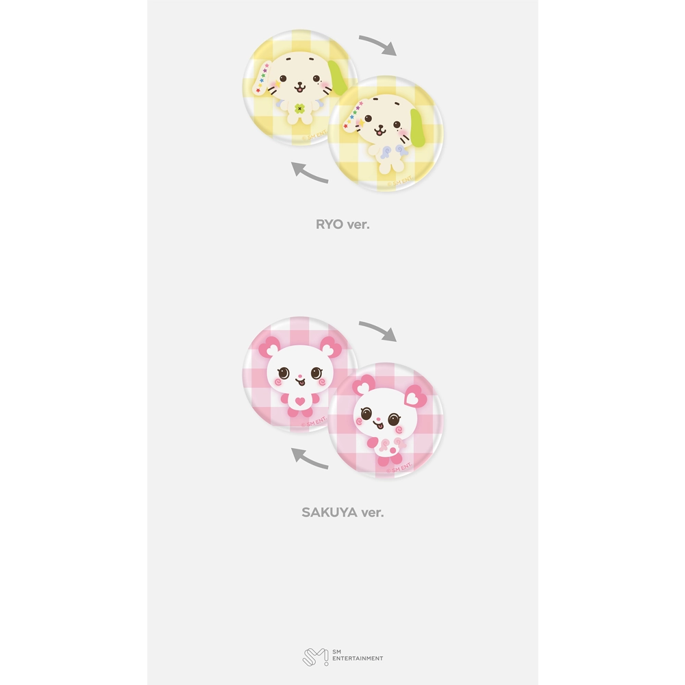 NCT WISH - RANDOM WISH DOLL LENTICULAR PIN BUTTON (FIND YOUR COLOR POP UP MD) 4