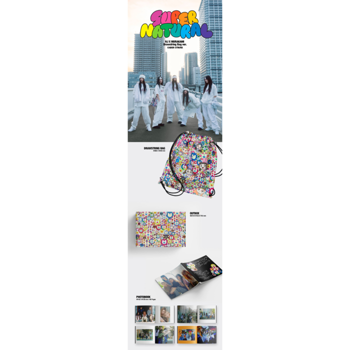 NEWJEANS - SUPERNATURAL (DRAWSTRING BAG VER.)