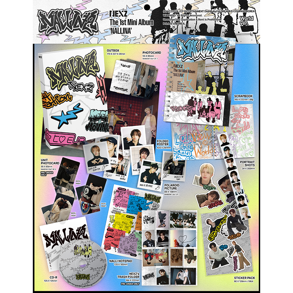 NEXZ - NALLINA (THE 1ST MINI ALBUM) (WORLD VER.) 1