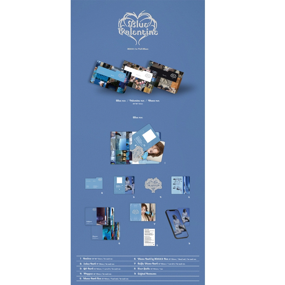 NMIXX - BLUE VALENTINE (PLAT ALBUM POCA ALBUM VER) 1
