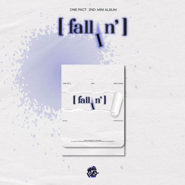 ONE PACT – 2ND MINI ALBUM FALLIN (PLVE VER)