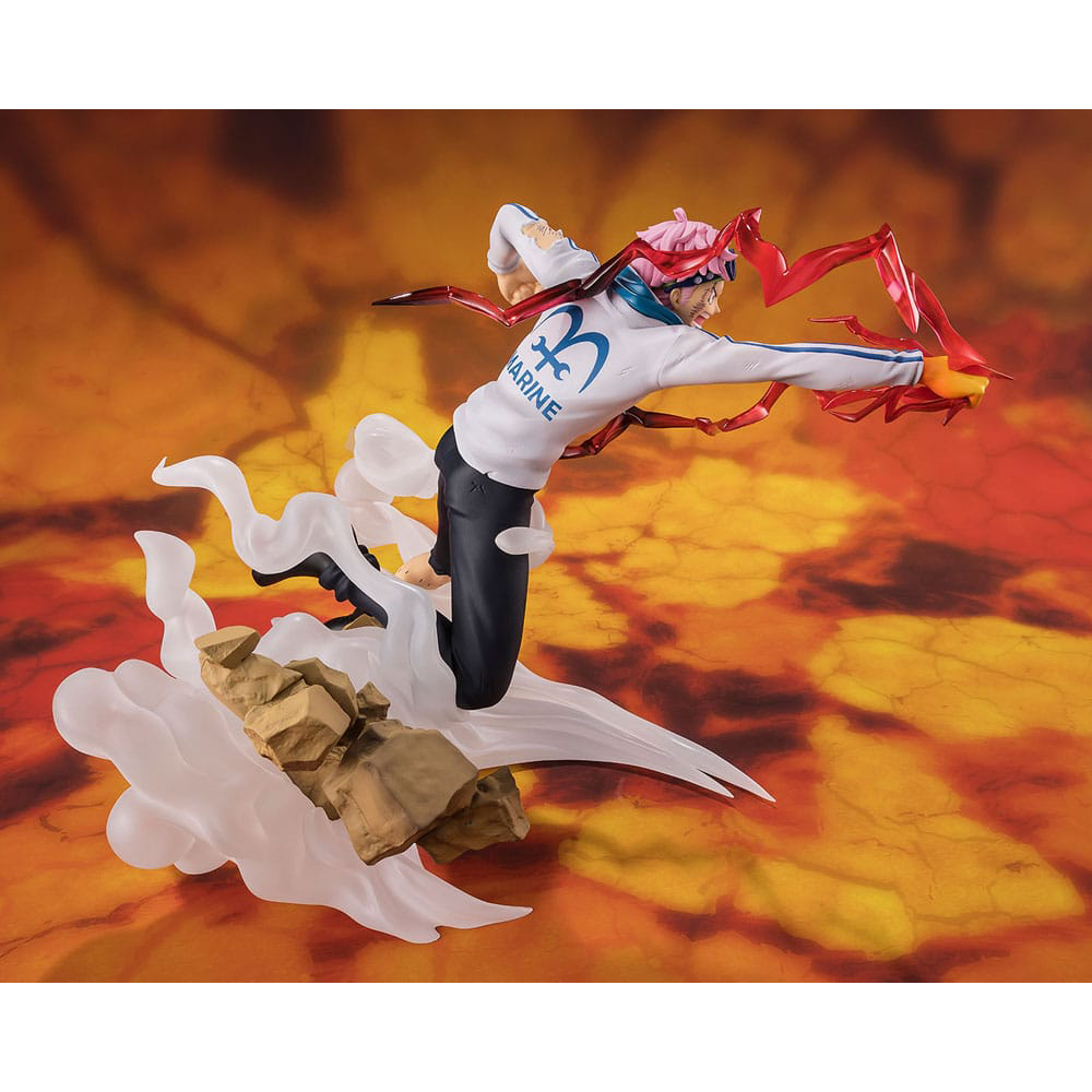 One Piece Figuarts ZERO Extra Battle PVC Statue Koby Honesty Impact 19 cm 2