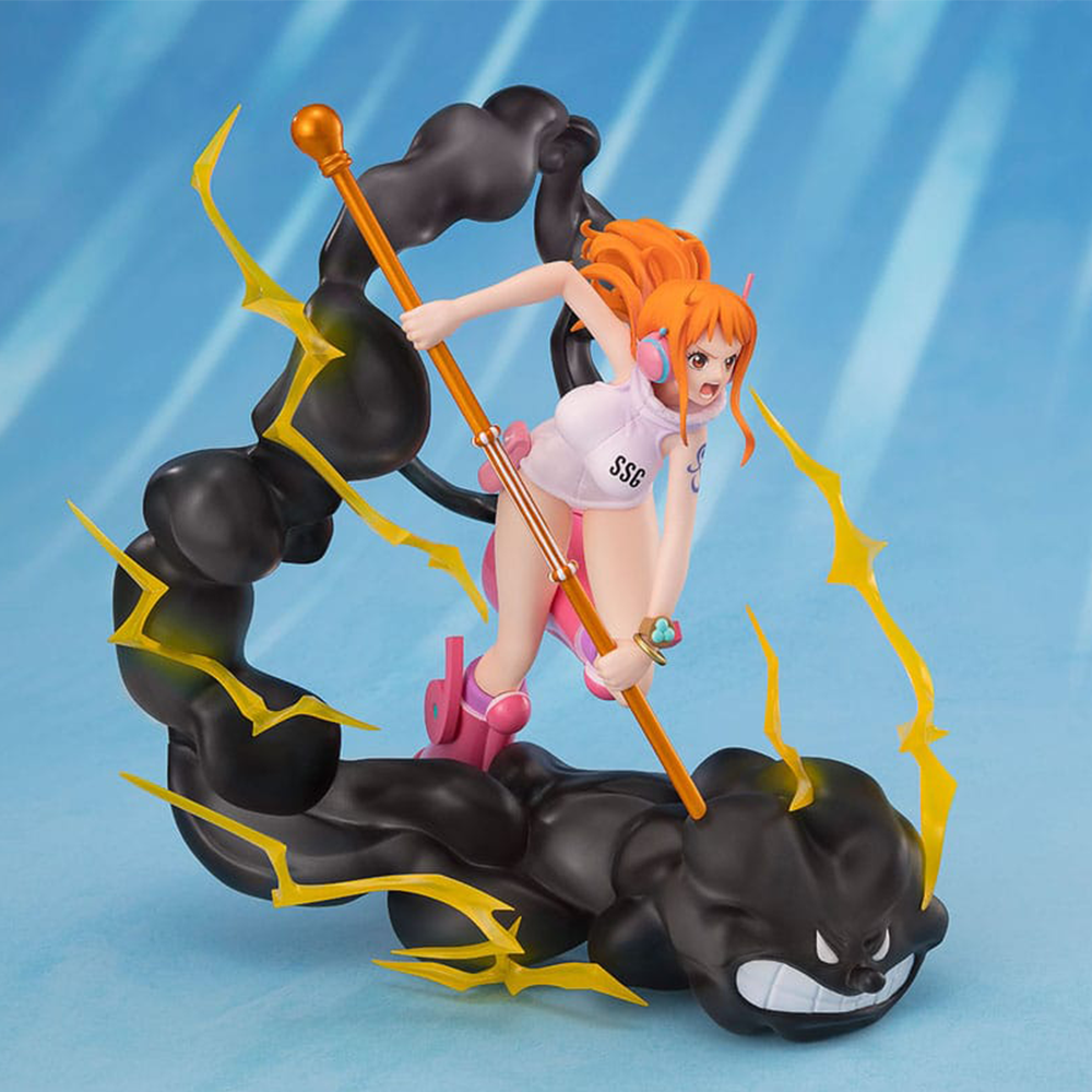 One Piece Figuarts ZERO Extra Battle PVC Statue Nami Lightning Blast 17 cm 1