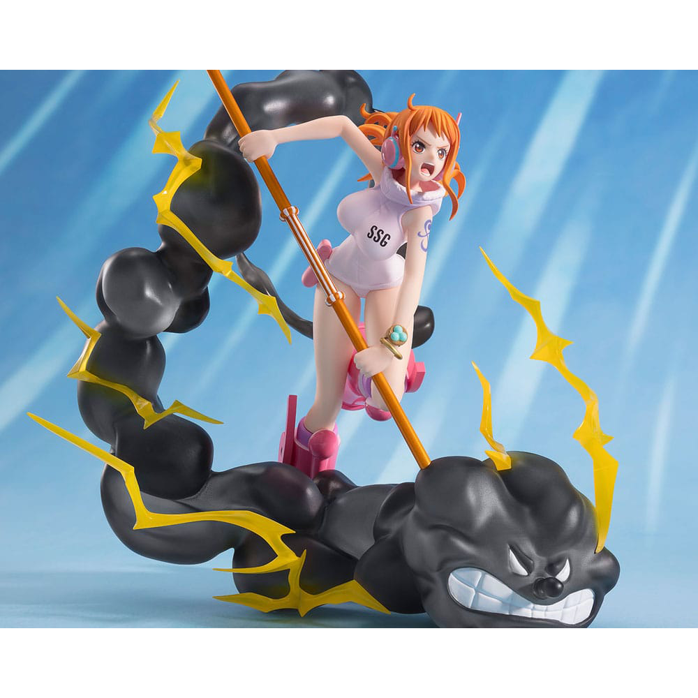 One Piece Figuarts ZERO Extra Battle PVC Statue Nami Lightning Blast 17 cm 4