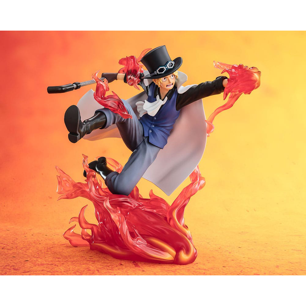 One Piece Figuarts ZERO Extra Battle PVC Statue Sabo Fire Fist Rook Check 19 cm 1