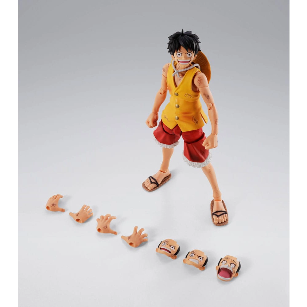 One Piece S.H.Figuarts Action Figure Monkey D. Luffy Marineford 15 cm 5