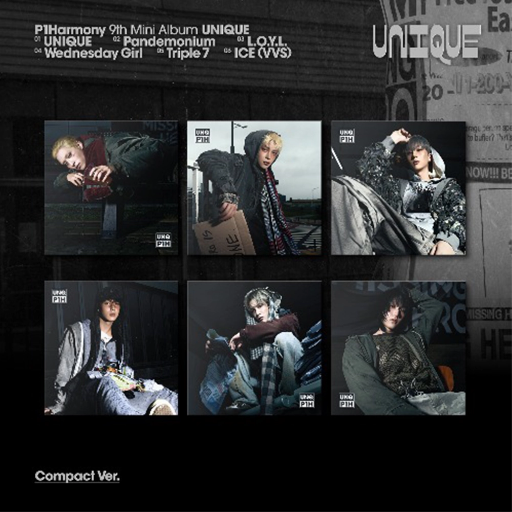 P1HARMONY - UNIQUE (COMPACT VER)