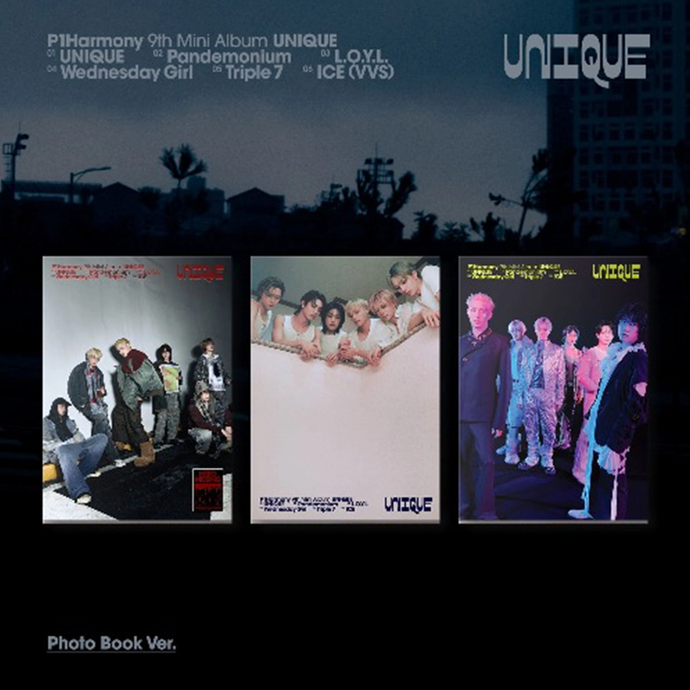 P1HARMONY - UNIQUE (PHOTOBOOK VER)