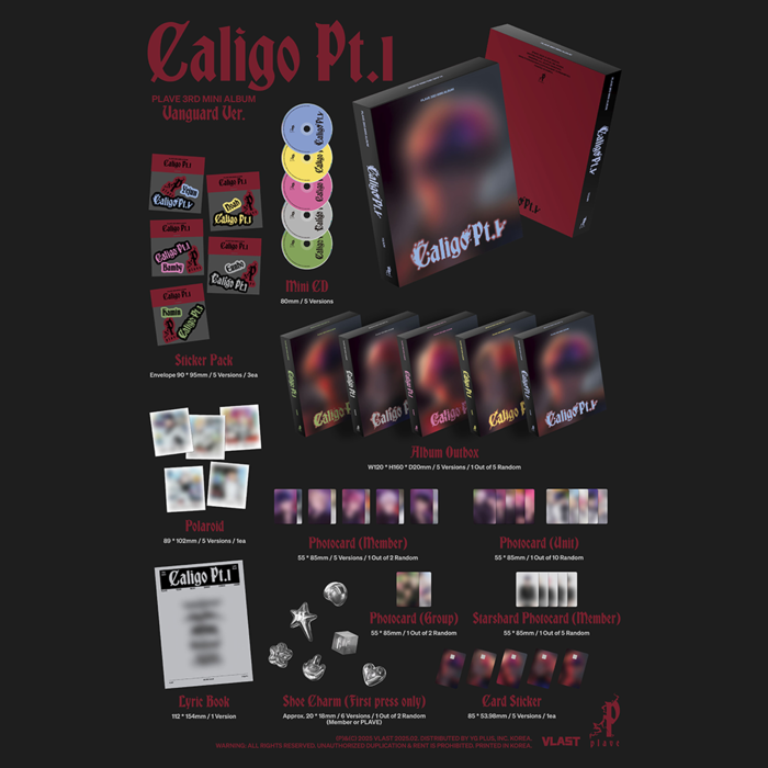 PLAVE 3RD MINI ALBUM [Caligo Pt.1] (Vanguard Ver.)