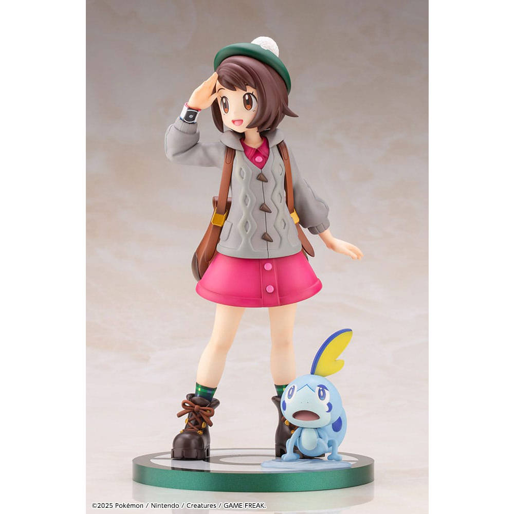 Pokémon ARTFXJ Statue 1/8 Gloria & Sobble 21 cm 0