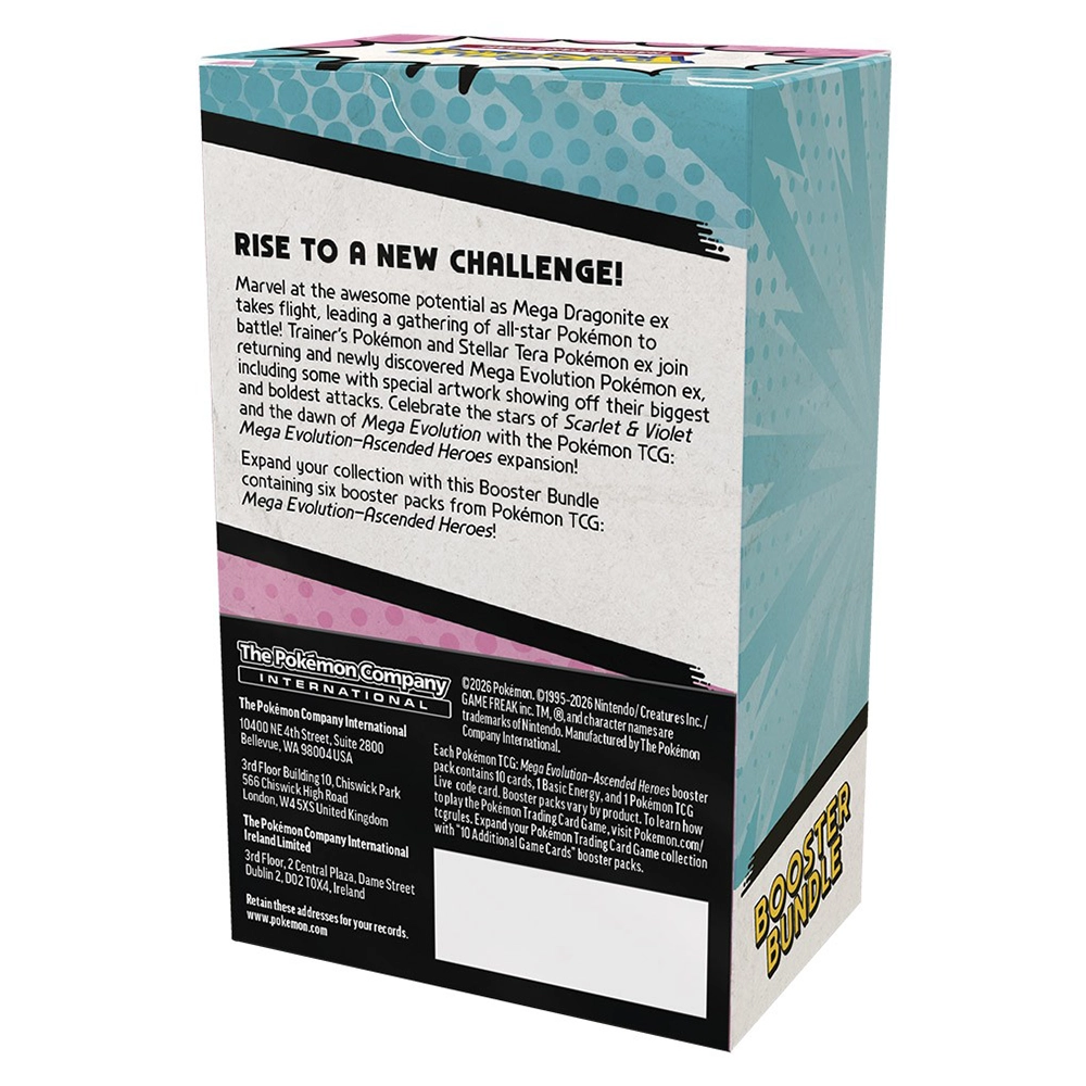 Pokémon TCG - Ascended Heroes - Booster Bundle
