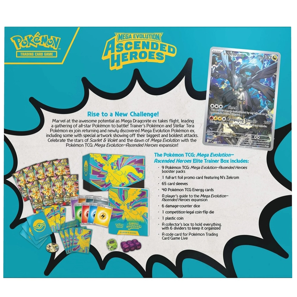 Pokémon TCG - Ascended Heroes - Elite Trainer Box (ETB)