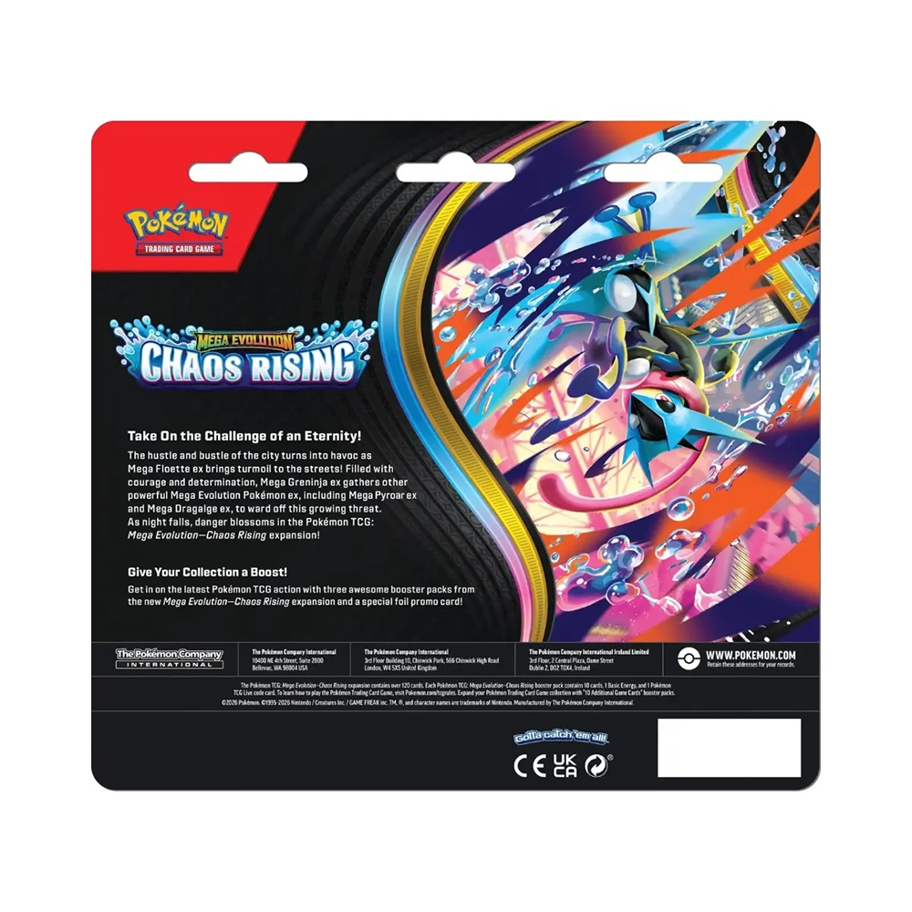 Pokémon TCG - Chaos Rising 3-Pack Blister Charmeleon