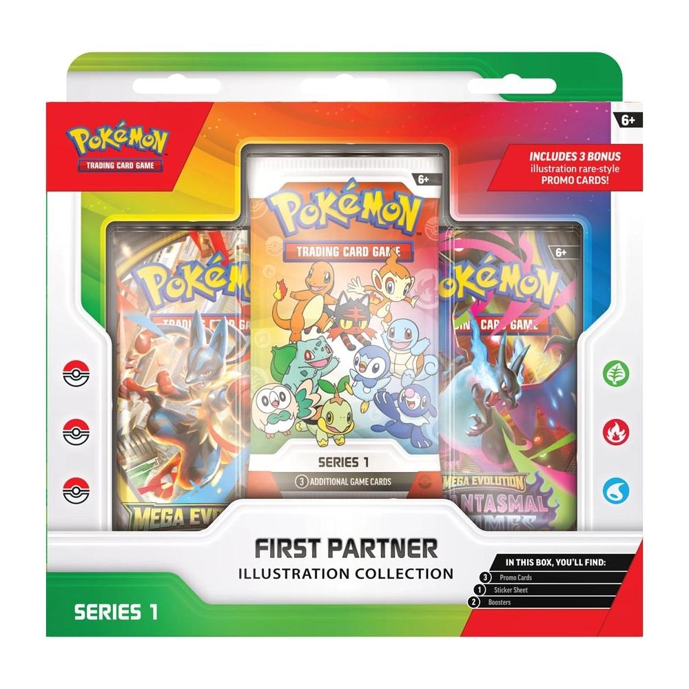 Pokémon TCG - First Partner Illustration Collections Series 1