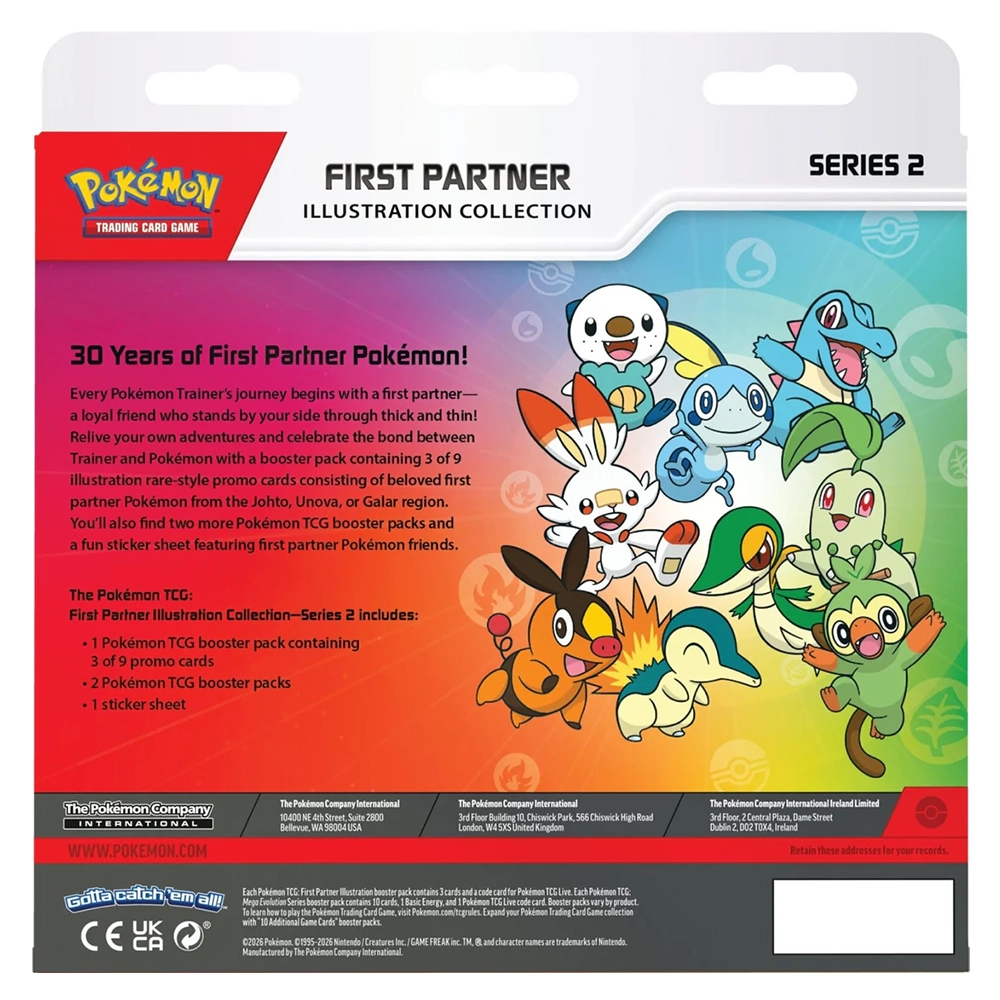 Pokémon TCG - First Partner Illustration Collections Series 2