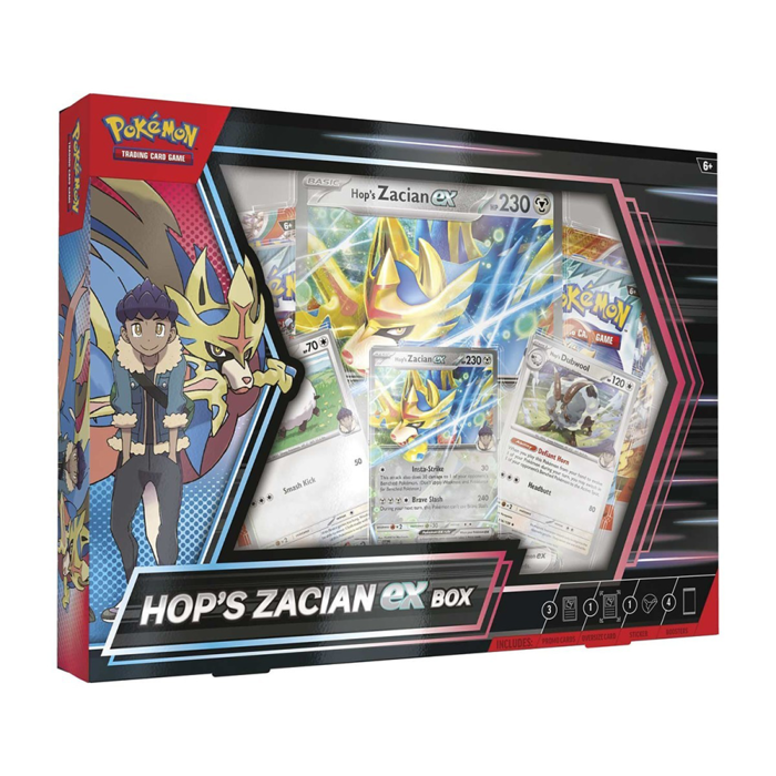 Pokémon TCG - Hop’s Zacian ex Box