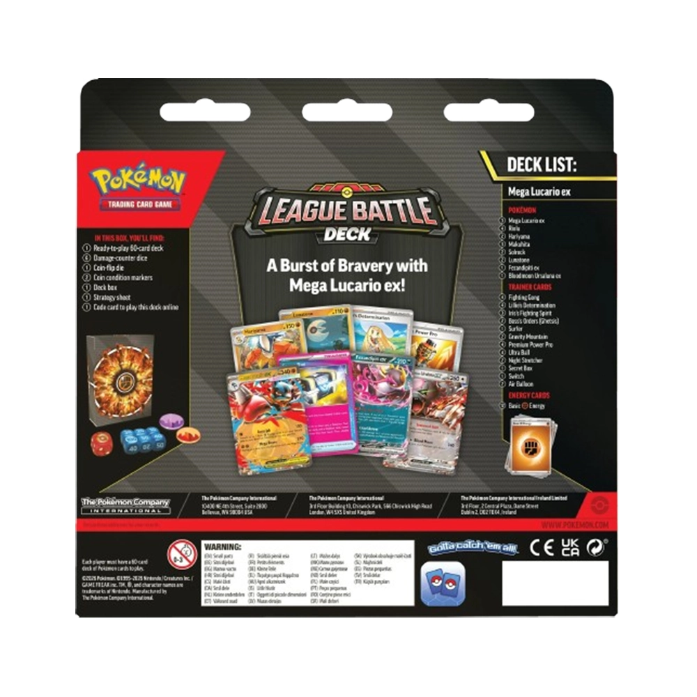 Pokémon TCG - Mega Lucario ex League Battle Deck 1