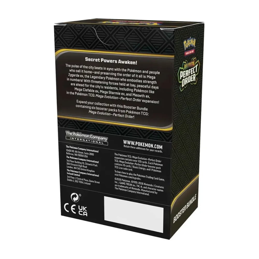 Pokémon TCG - Perfect Order - Booster Bundle