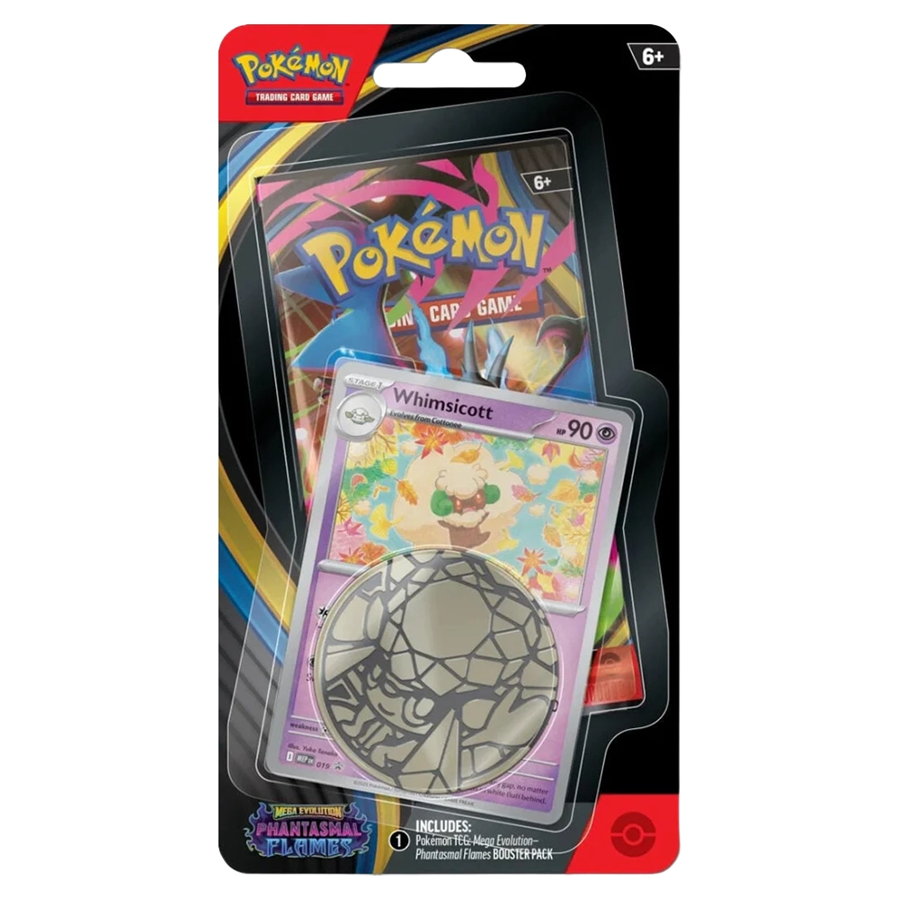 Pokémon TCG - Phantasmal Flames - Checklane Blister Whimsicott 0