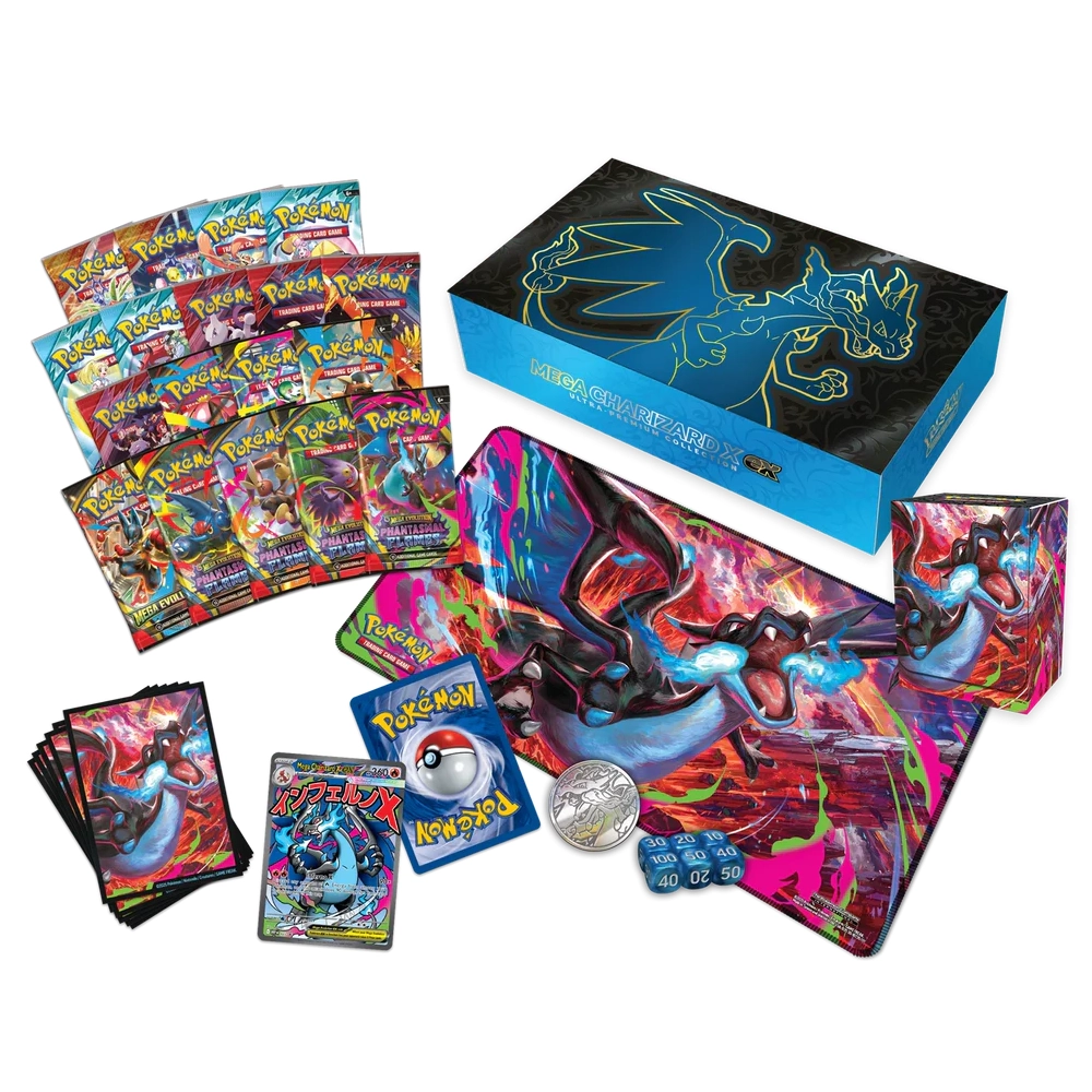 Pokémon TCG Mega Charizard X EX Ultra-Premium Collection 1