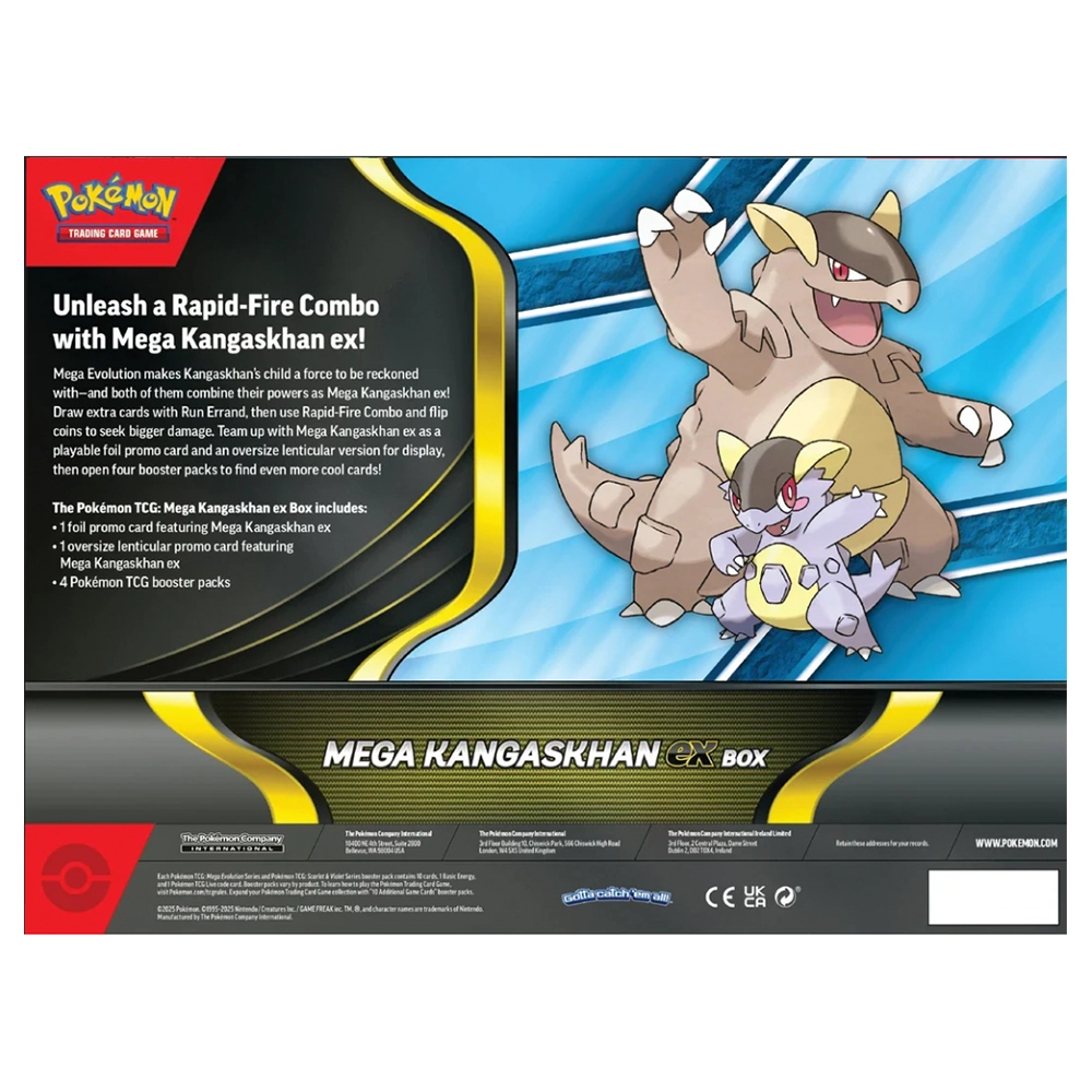 Pokémon TCG Mega Kangaskhan ex Box