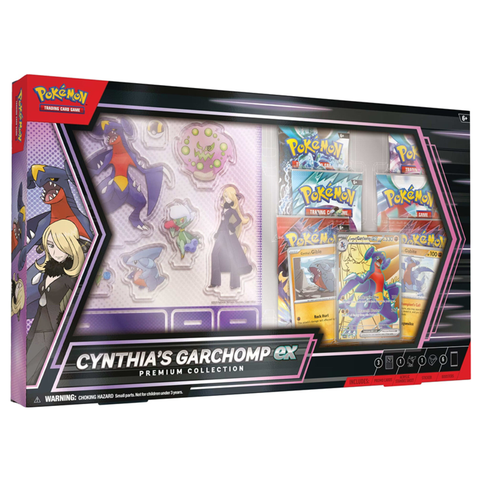 Pokémon TCG - Cynthia’s Garchomp ex Premium Collection