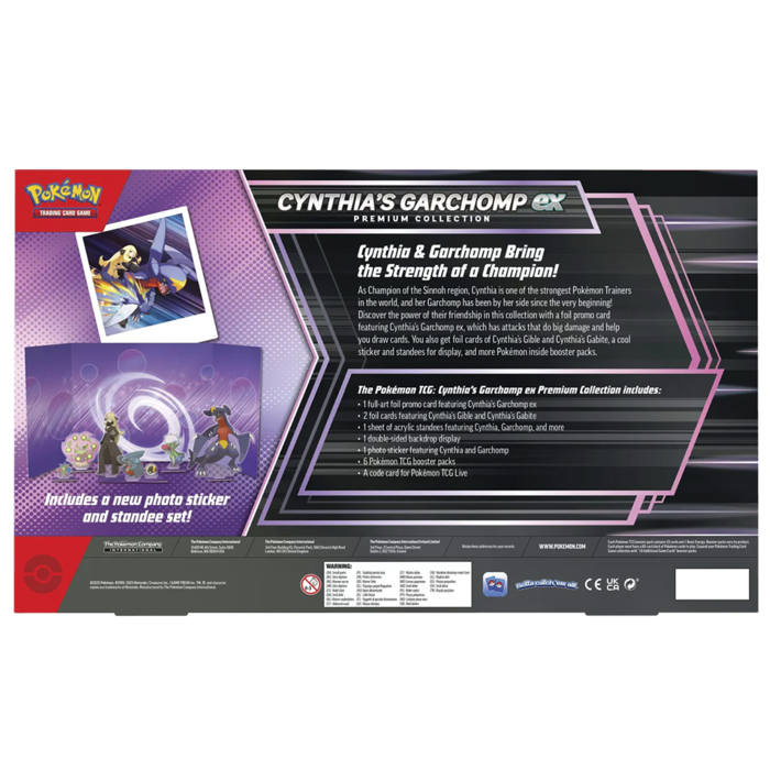 Pokémon TCG - Cynthia’s Garchomp ex Premium Collection